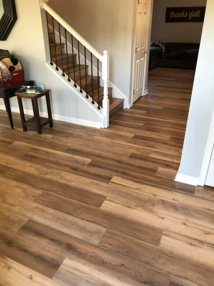 Vinyl Plank & Laminate Job RW Flooring Installs